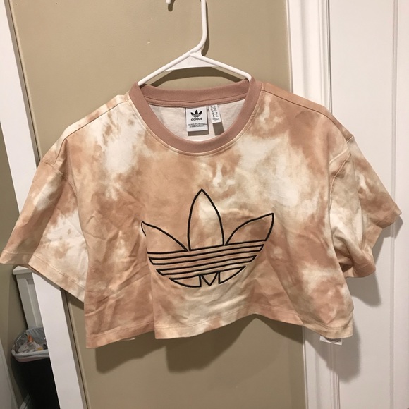 Cropped Adidas Workout Top - Picture 1 of 3
